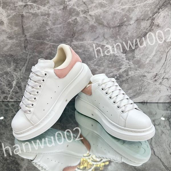 

2023 luxury fashion leather lace up designer men shoe outdoor sports yellw white running shoes comfortable designer shoes womens, Black