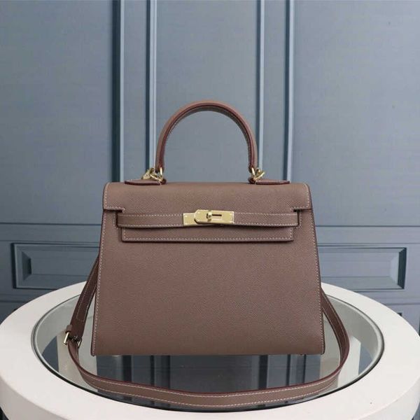 

kellies bag h designer bags 7a real leather 2023 palm grain cowhide women's single quality shoulder handbag 6qsg