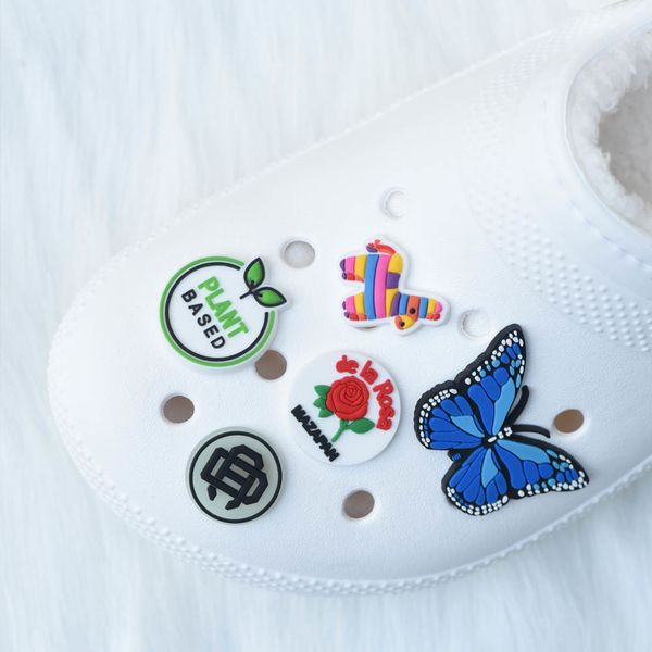 

shoe parts accessories wholesale custom shoes charms 100/200/300/500/1000 pcs designer personaliaed shoe decoration accessories 230403, White;pink