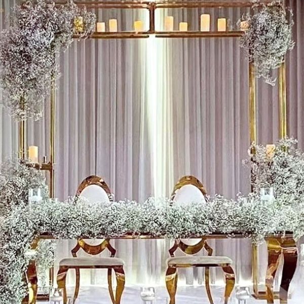 

95 inch wedding hall props frame decoration flower backdrops rack shiny gold metal arch floral balloon stand anniversary backdrops wecome si