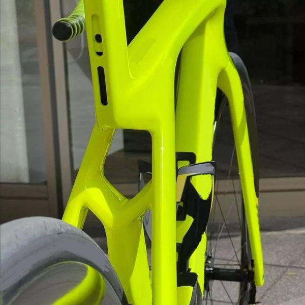 

slr gen 7 carbon road frame disk fluorescent color bicycle racing frameset bike made in taiwan 1:1