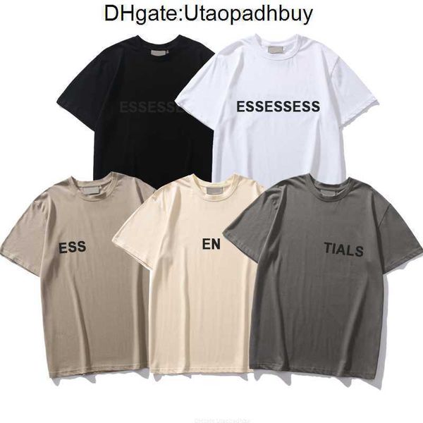 

ess designert-shirt luxury tees fashion t shirts mens womens god short sleeve hip hop streetwear clothing clothes basg, White;black