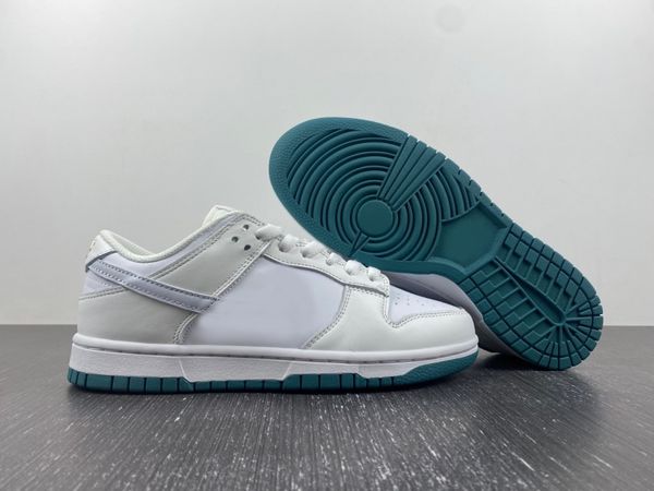 

shoes running designer sb low gs white green teal fd9911-101 sneakers
