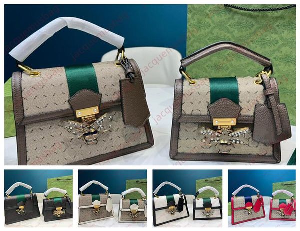 

women pearl bees bag ophidia handbag designer shoulder crossbody bags luxurious messenger flip hasp wallet lady ophidias dhgate shopping sac