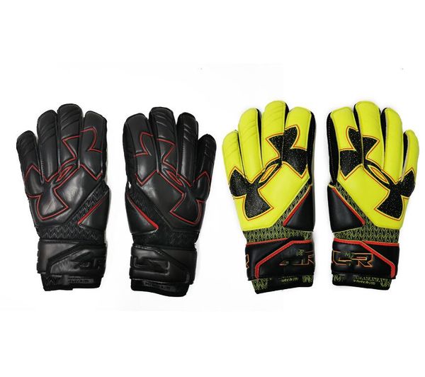 

goalkeeper football goalkeeper finger guards wear non slip training durable men's gloves kb, Black