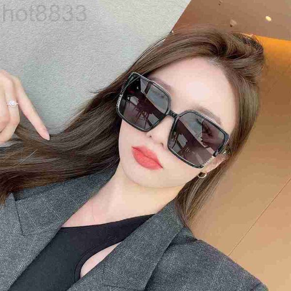 

sunglasses designer new square frame slim face for women polarized tide large frame glasses chic ohjp, White;black