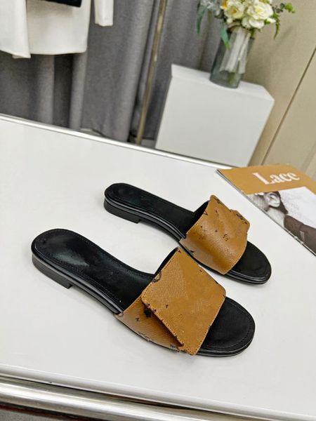 

luxury designer ladies slippers leather fashion dinner dance high heel sandals flip-flops 0218, Black