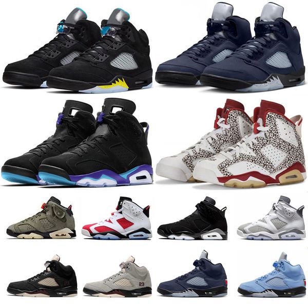 

5 6basketball shoes a ma maniere x black 5s 6s mens sneakers cool grey donda west bluebird oreo unc georgetown carmine sail metallic silver