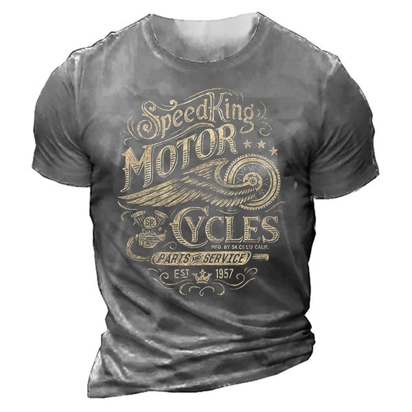 

mens tshirts 3d printed motorcycle motor biker vintage short sleeve 1976 homme moto racing suit camiseta 230404, White;black