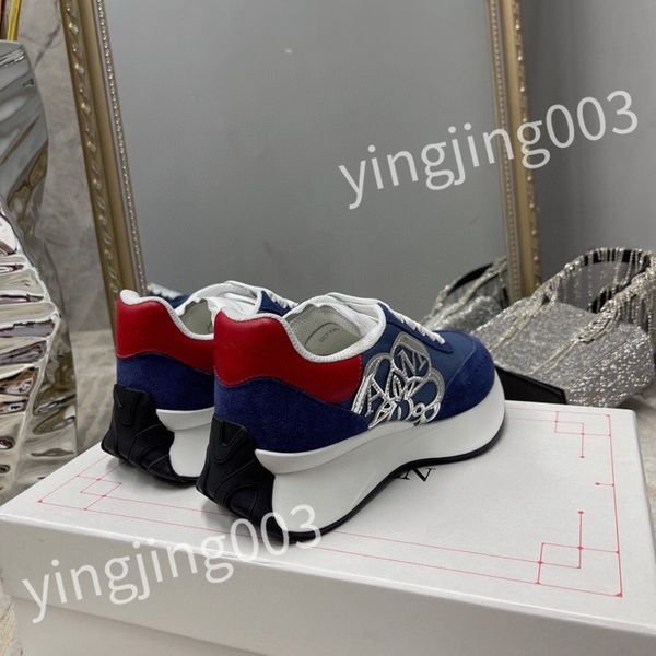 

new designer sneakers women casual shoes trainers luxury canvas sneaker fashion platform solid heighten shoe hl210603, Black