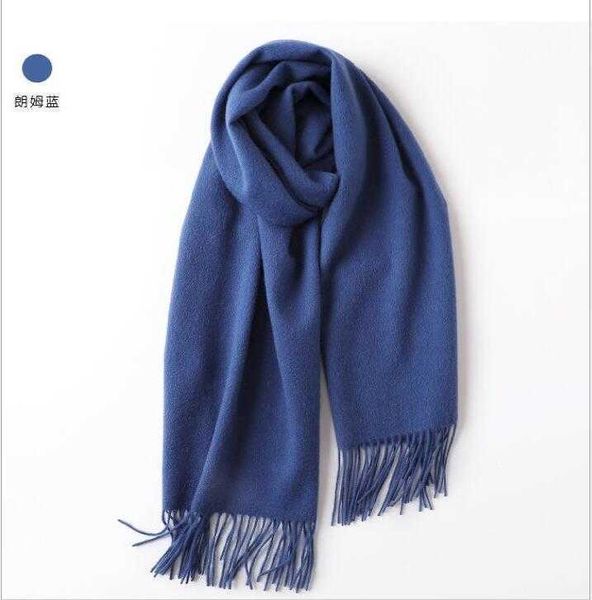 

sarongs 2023 women winter scarf cashmere scarves neck warm headband lady shawls wraps pashmina p230403, Blue;gray