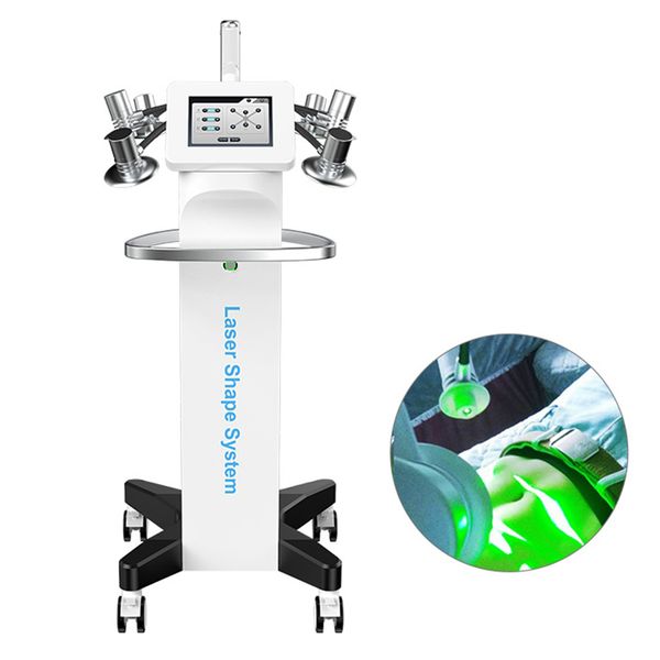 

tiktok selling fat loss non-invasive 532nm and 635nm cold green laser body shape lipo 8d laser slimming machine