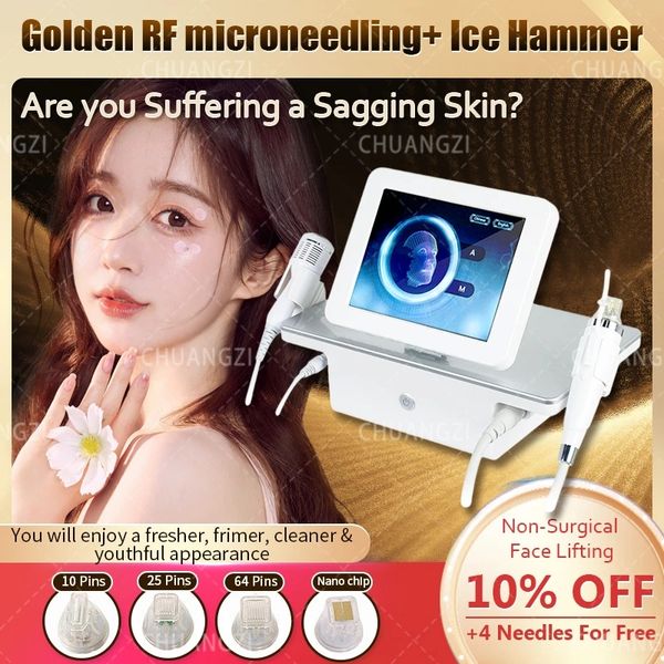 

wvace rf microneedlingmachine fractional rf micro needle acne scar removal skin tightening microneedle