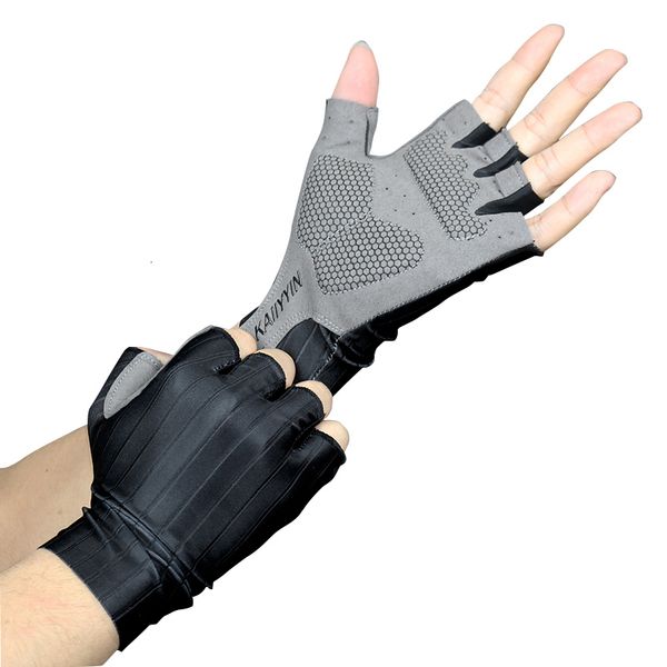 

sports gloves aero cycling men women bike pure color luvas guantes ciclismo 230403, Black