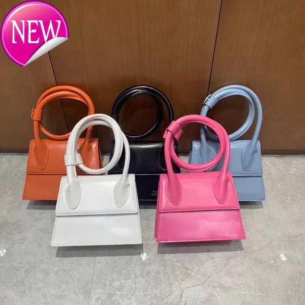 

shoulder bags hand women designer purses handbags fuchsia small size 2022 luxury brand la vague rose pink mini crossbody fashion women'