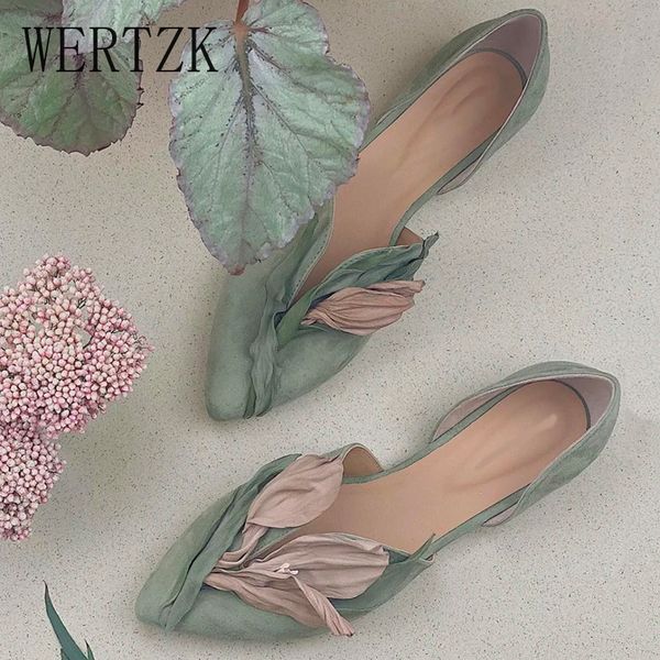

sandals super nice shoes women's summer niche design sandals aesthetic petal pointed toe shallow flat shoes handmade sweet 230403, Black