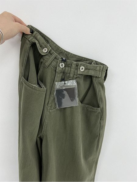 

women's jeans autumn women's green jeans high waist loose straight wide leg denim women's y2k casual street clothes vintage, Blue