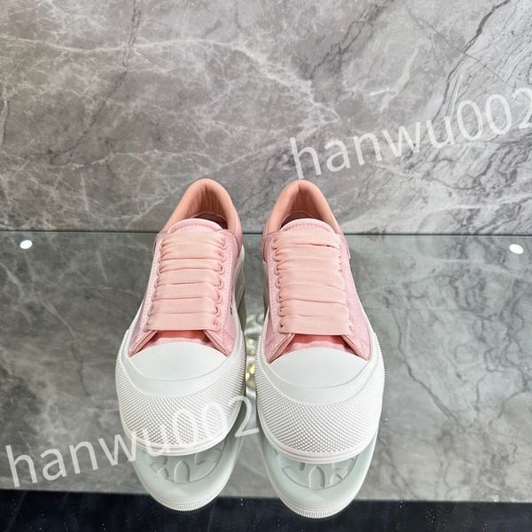 

luxury fabric cotton casuals shoes women men calfskin sneakers light platform shoe trainers, Black