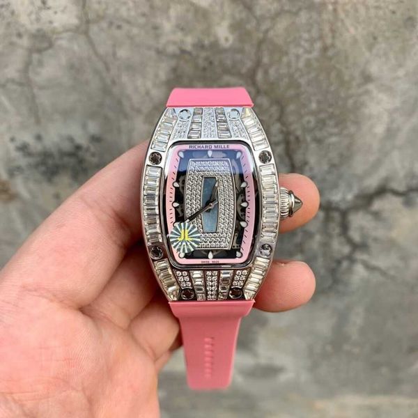 

milles watch 20212 new small and luxury women's watch women's luxury diamond inlaid women's watch ten brands high sense ayw, Slivery;golden