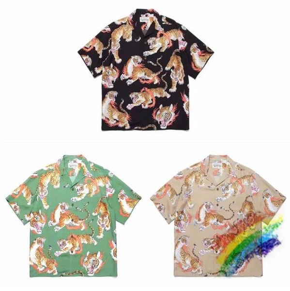 

full print shirt men women summer style hawaiian shirts tee, White;black