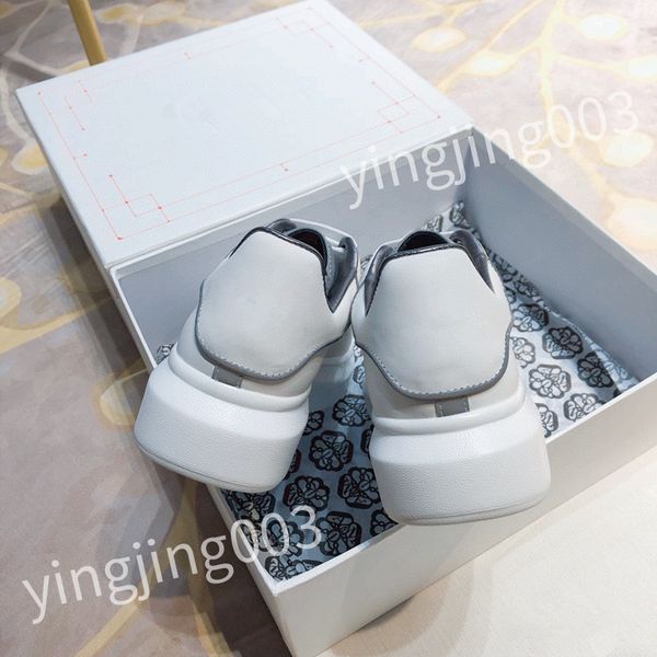 

2023 r woman shoe men fashion leather lace up white black outdoor sports luxury running shoes classic comfortable hl210210