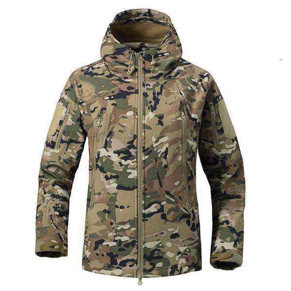 

Men' Jackets Mens Outdoor Jacket Military Tactical Windproof Waterproof Jacket Lightweight Breathable Comfortable Hiking Jacket Men 230904, Brown