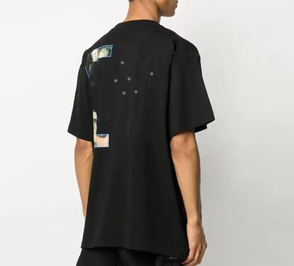 

quick dry t shirt wholesale clothing summer tee chest pascal painted print short sleeve unisex, White;black