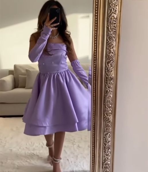 

fashion new prom dresses a-type knee-length one-line neck design backless evening gowns available for customization, Black