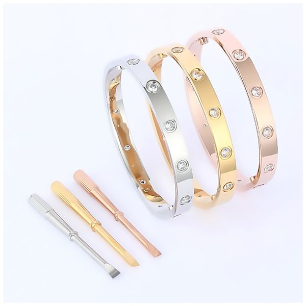 

Bracelet Men Screw Bracelet Love Bracelets Carti Bracelet Mens Bangle Stainless Steel Braclets Mutter Tochter Armband Designer Bangles Mom Braclet Pulsera Hombre