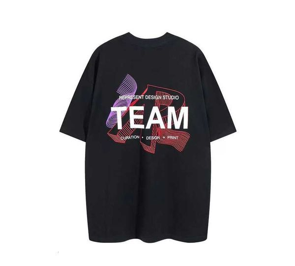 

men's represents team summer women designers tshirts loose tees fashion brands casual shirt luxurys clothing street clothes teeszhenha, White;black