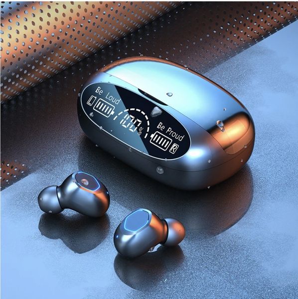 

m22 tws bluetooth headphones 2200mah charging box couple wireless earphone 9d stereo sports waterproof four earbuds headset