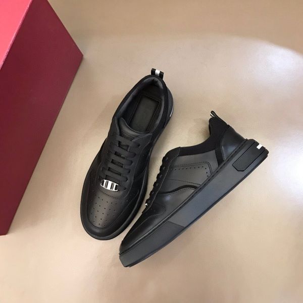 

perfect 23s/s brand moony men sneaker shoes stripe lift platform trainers white black casual party wedding dress comfort skateboard walking