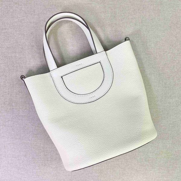 

designer luxury layer cowhide pig nose vegetable basket women's large capacity fashion one shoulder crossbody portable bucket bag62d16y