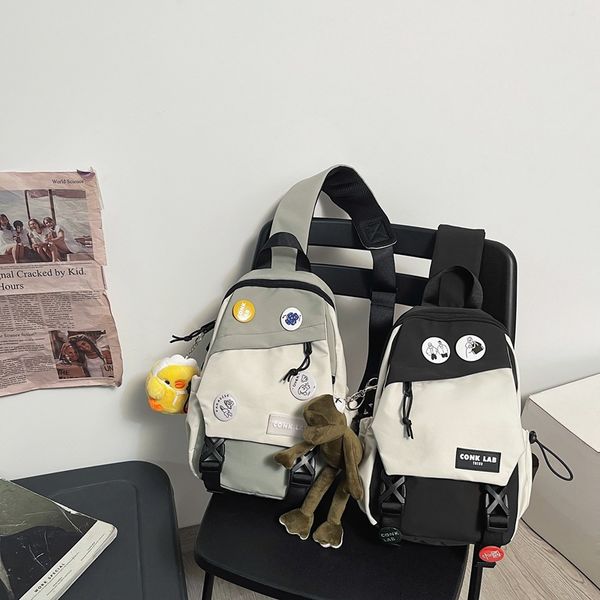 

color men's women's chest bag spring/summer new shoulder crossbody bag