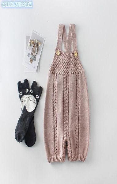

knit autumn knitted rompers new born infant overalls woolen newborn girls boys jumpsuit baby boy clothes 2010288026555, Blue