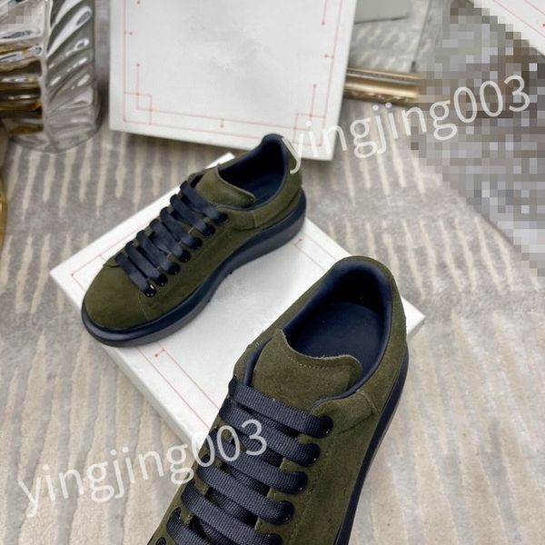 

2023 new designer woman shoe men fashion leather lace up white black outdoor sports luxury running shoes comfortable hl210610