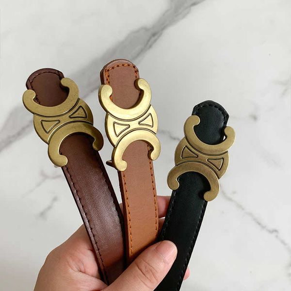 

suspenders ins-style literary and artistic simple black thin women's korean fashion versatile belt, Black;brown