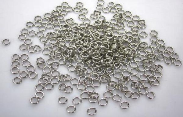 

2000pcs fishing lures split rings 6mm 150lbs012345675922188