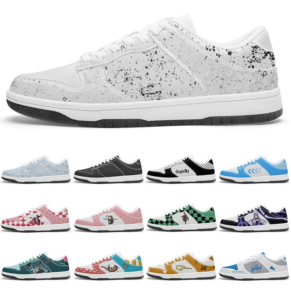 

custom fashionable comfortable Glossy Diy shoes mens womens beautiful outdoor sneakers sports trainers JY-A116