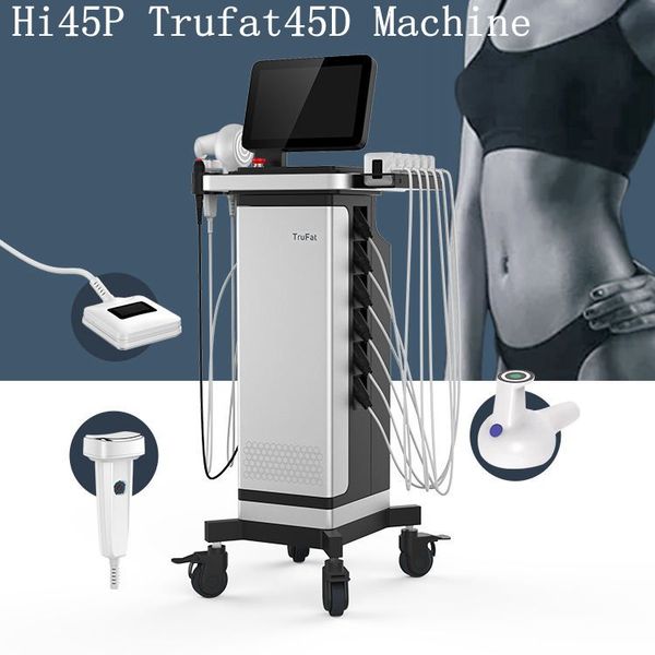 

aesthetics 2 in 1 hi45p trufat45d machine truslim body sculpting equipment monopolar rf vortex rf fat burn skin tightening body shape double
