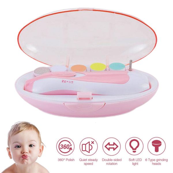 

nail care baby trimmer multifunctional electric file clippers toes fingernail cutter manicure tool set 230404