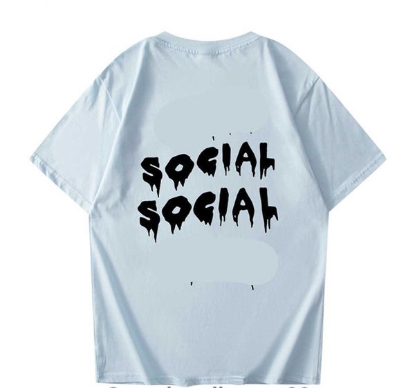 

hip-hop tide brand short-sleeved assc t shirt european and american net red new graffiti melting english printing men women couples cotton t, White