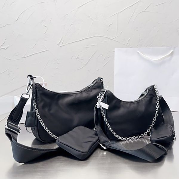 

7 colours nylon shoulder bag classic designer bags wholesale luxury crossbody high-quality cross body 2 sizes travel women shopping handbag