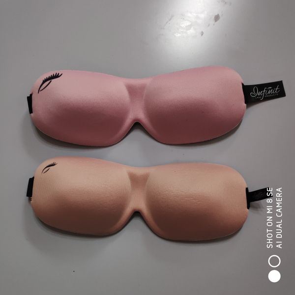 

joy502 lash printed blindfold 3d stereo eye mask light blocking eye mask travel