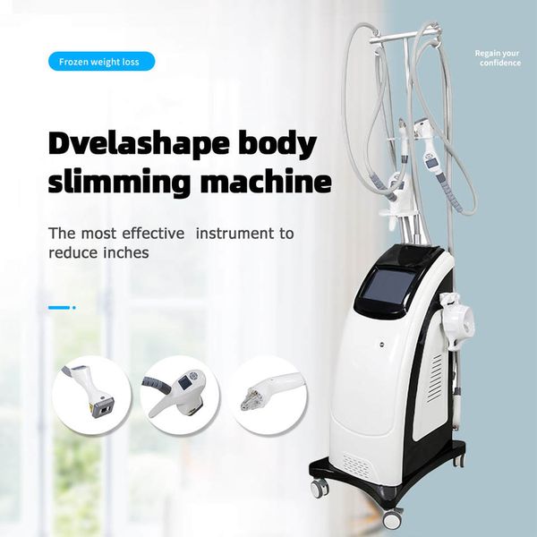 

vacuum roller massager body shape 4 handles rf face lifting massage weight loss cavitation cellulite reduction body slim machine