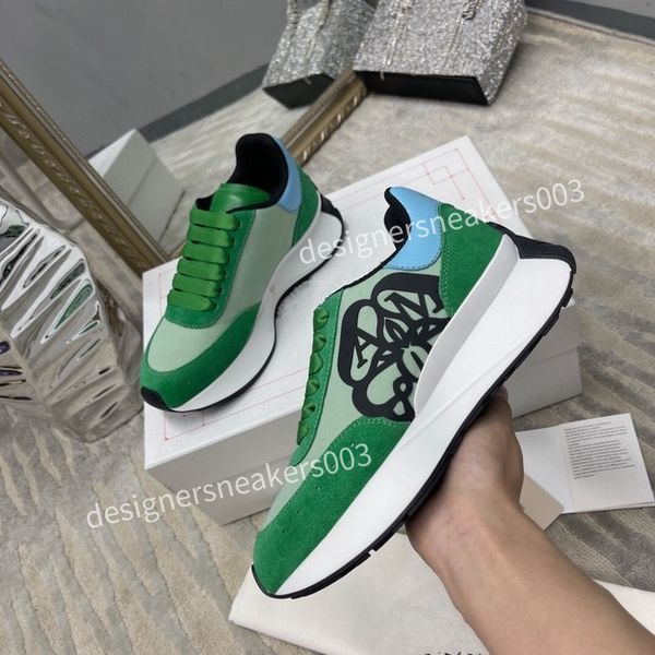 

mens brand designer casual shoes womens rubber flat shoes lace-up sports shoes fashion running shoes soft and comfortable platform shoes, Black