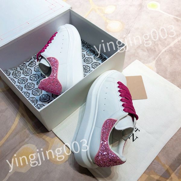 

new designer sneaker casual shoes calfskin leather white letter overlays platform all-match fashion luxury low sneakers hl210210, Black