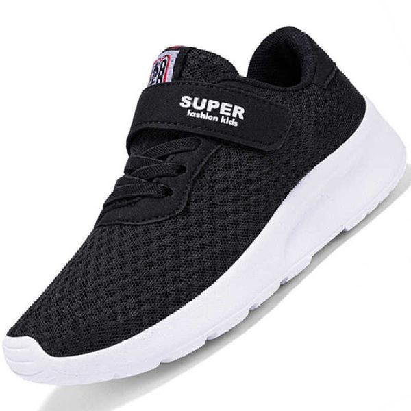 

athletic outdoor kids shoes children sneakers for boys running shoes girls sports tenis infantil breathable chaussure enfant child trainers, Black