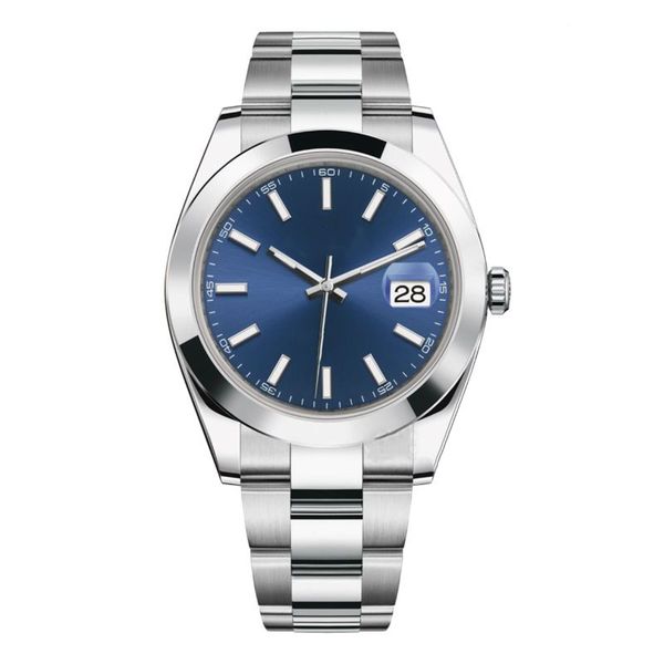 

fashion designer mens luxury watch automatic mechanical watch for men movement watch gold wristwatch datejust 41mm steel strap life waterpro, Slivery;brown