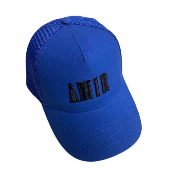 

2023ss latest colors ball caps luxury designers hat fashion trucker cap embroidery letters golf sports outdoors sun hats breathable mesh bal, Blue;gray